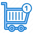 shopping, cart, notification, alert, store