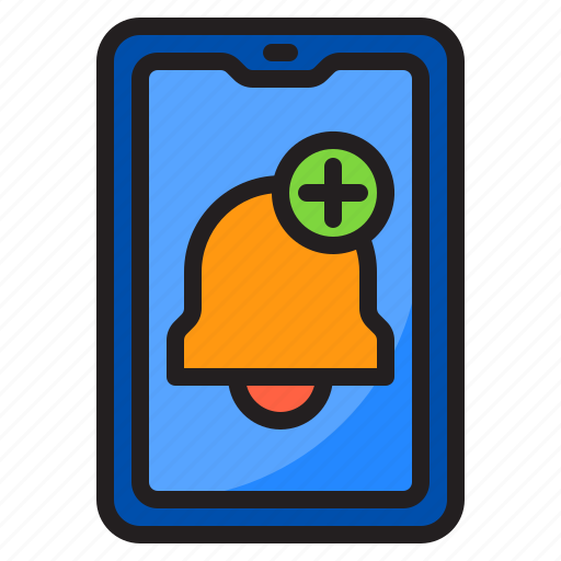 Smartphone, mobilephone, notification, alert, ring icon - Download on Iconfinder