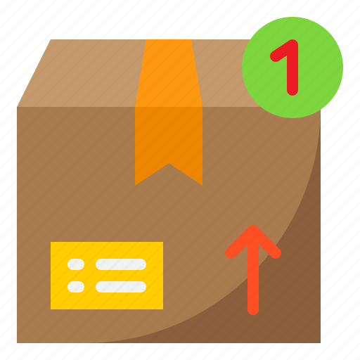 Delivery, notification, box, alert, logistic icon - Download on Iconfinder