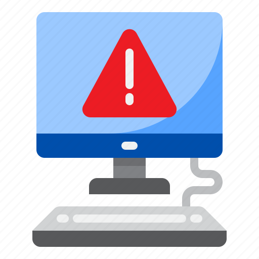 Warning, sign, notification, computer, alert icon - Download on Iconfinder
