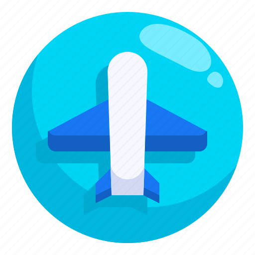 Airplane, flight, mode, transportation, travel icon - Download on Iconfinder