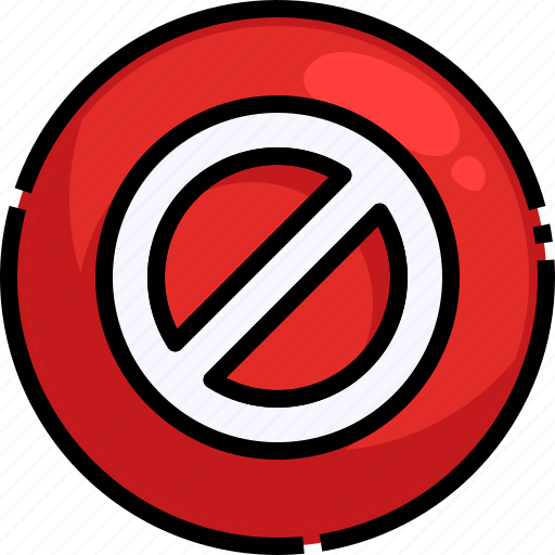 Block, disturb, forbidden, sign, signaling icon - Download on Iconfinder