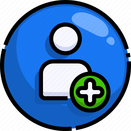 Adding, friend, media, network, people, social, users icon - Download on Iconfinder