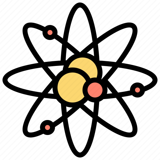Atomic, electron, fusion, molecules, physics icon - Download on Iconfinder
