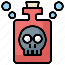and, bottled, container, food, halloween, liquid, poison, poisons, potion, restaurant, skull