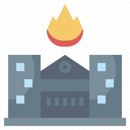 Estate, fire, home, house, insurance, real, weather icon - Download on Iconfinder