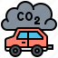 carbon, dioxide, gas, global, warming 