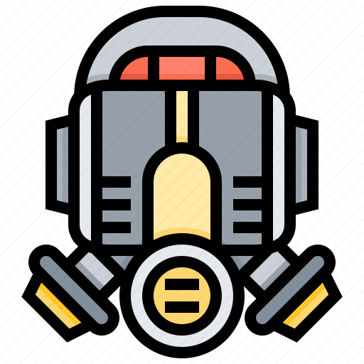 Gas, mask, protecter, respirator, survival icon - Download on Iconfinder