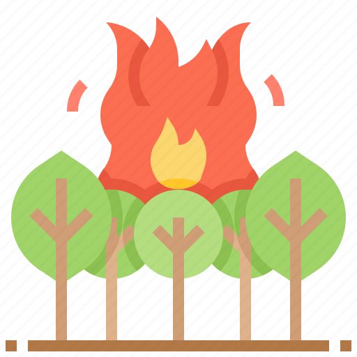 Disaster, fire, flame, forest, nature icon - Download on Iconfinder