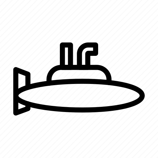 Submarine, underwater, sea, ship, ocean icon - Download on Iconfinder