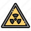 nuclear, contamination, radioactive, warning, radiation 