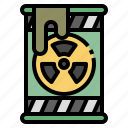 nuclear, waste, toxic, barrel, radiation, remove