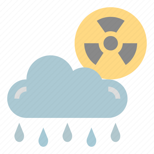 Acid, rain, nuclear, pollution, radiation, contaminated icon - Download on Iconfinder