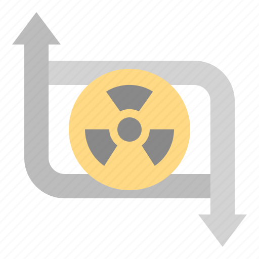 Half, life, effect, nuclear, radiation, energy icon - Download on Iconfinder