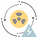 nuclear, power, energy, plant, voltage, radioactivity