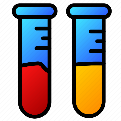 Icon, color, tube, chemistry, laboratory, science, research icon - Download on Iconfinder