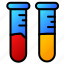 icon, color, tube, chemistry, laboratory, science, research, education, school 