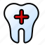 icon, color, tooth, dental, dentist, paint, brush, teeth 