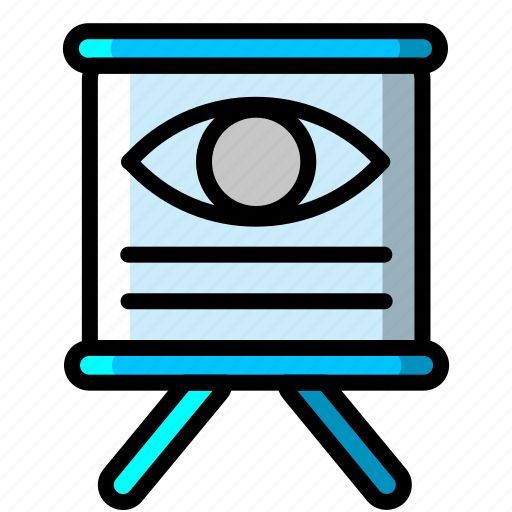 Icon, color, eye test, health, medical, hospital, healthcare icon - Download on Iconfinder