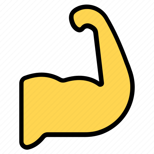 Biceps, fitness, muscle, muscular arm, strong arm icon - Download on Iconfinder
