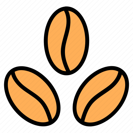 Beans, caffeine, coffee, coffee beans, organic coffee, seeds icon - Download on Iconfinder