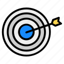 aim, archery, goal, objective, target