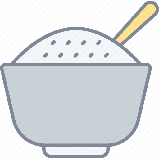Rice, bowl, meal, food icon - Download on Iconfinder