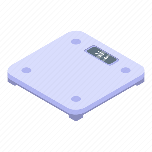 Cartoon, fitness, isometric, retro, scales, sport, vintage icon - Download on Iconfinder