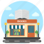 bookshop, bookstore, library, library building, marketplace 