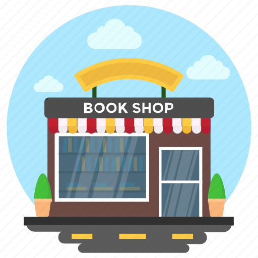 Bookshop, bookstore, library, library building, marketplace icon - Download on Iconfinder