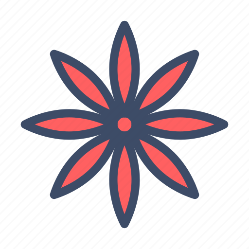 Star, anise, food, masala, ingredient icon - Download on Iconfinder