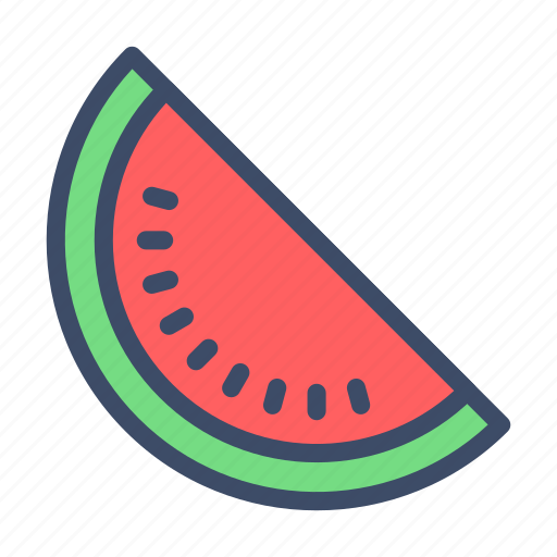 Watermelon, food, fruit, nutrient, eating icon - Download on Iconfinder