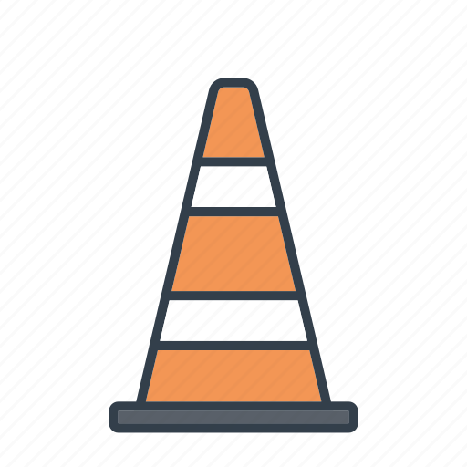 Construction, industry, machinery, road cone, safety, tool, traffic cone icon - Download on Iconfinder