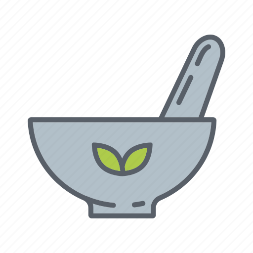 Beauty, cosmetics, herbal medicine, mortar, pestle, relaxation, spa icon - Download on Iconfinder
