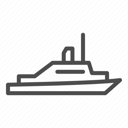 Boat, water, vessel, ship, motor, transport, sea icon - Download on Iconfinder