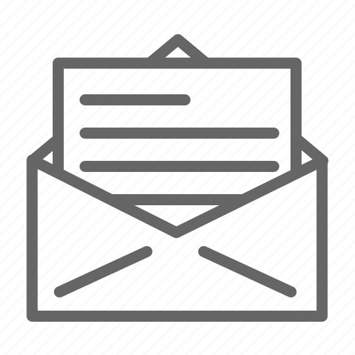 Letter, message, mail, envelope, paper, sheet icon - Download on Iconfinder