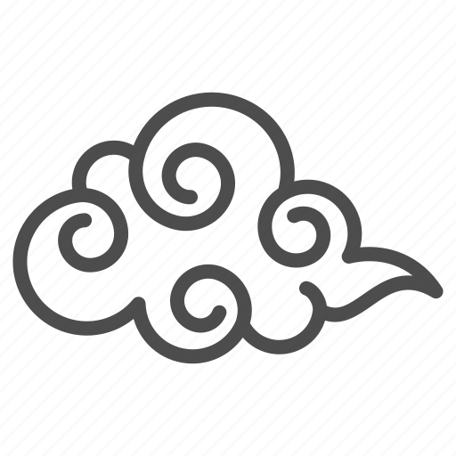 Cloud, weather, sky, shape, swirl, smoke icon - Download on Iconfinder