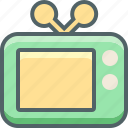 television, display, monitor, retro, screen, tv