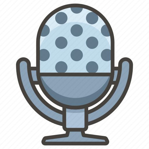 1f399, microphone, studio icon - Download on Iconfinder