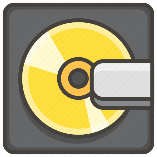 1f4bd, disk, optical icon - Download on Iconfinder