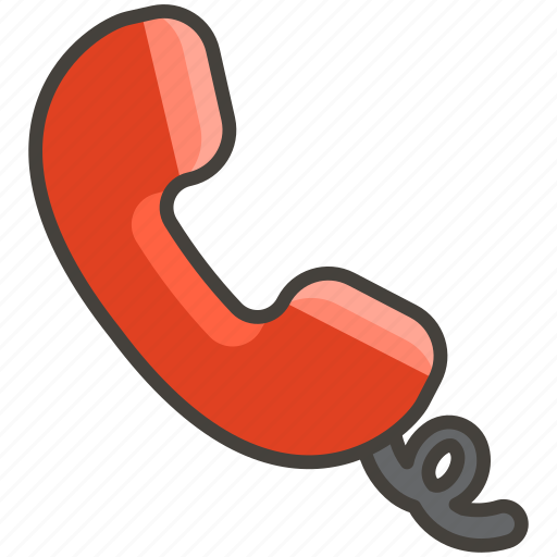 1f4de, receiver, telephone icon - Download on Iconfinder