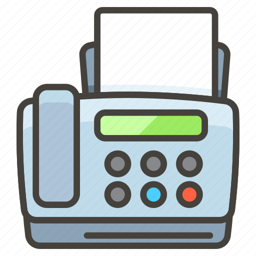 1f4e0, b, fax, machine icon - Download on Iconfinder