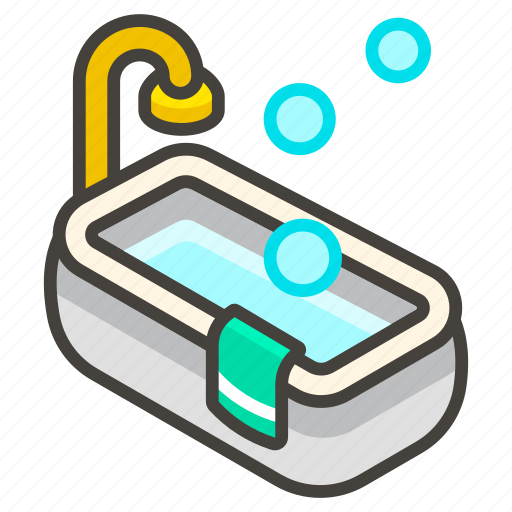 1f6c1, a, bathtub icon - Download on Iconfinder