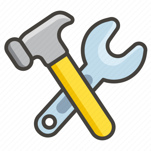 1f6e0, and, hammer, wrench icon - Download on Iconfinder