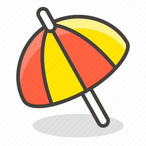 26f1, ground, on, umbrella icon - Download on Iconfinder