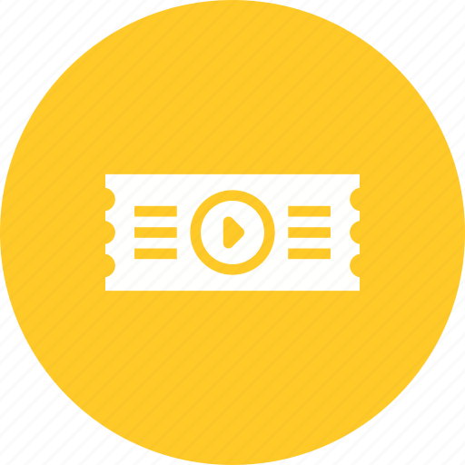 Cinema, coupon, entertainment, movie, ticket, tickets icon - Download on Iconfinder