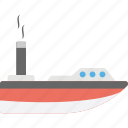 boat, cruiser, ship, steamboat, steamship