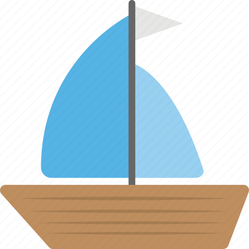 Boat, sailboat, ship, water craft, yacht icon - Download on Iconfinder
