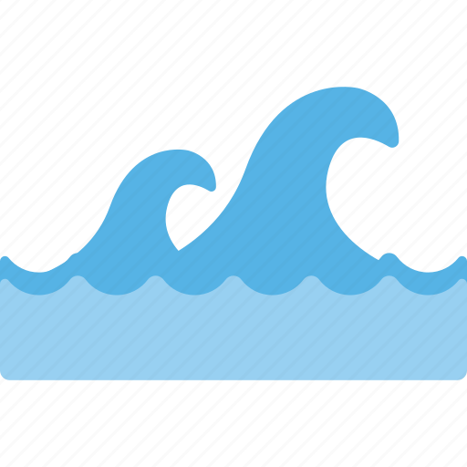 Ocean waves, sea with giant waves, water waves. waves splash, waves icon - Download on Iconfinder