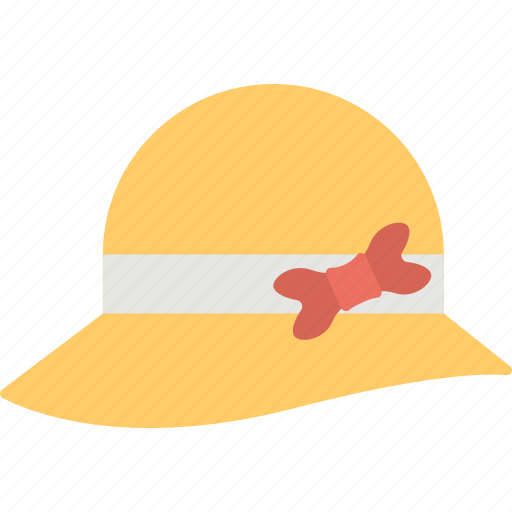 Brimmed sun cap, fashion sun hat, floppy hat, stylish summer hat, sun hat icon - Download on Iconfinder